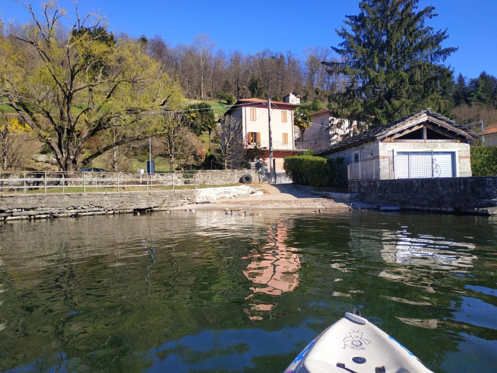 Villa La baia d'acquadolce Bolzano Novarese Esterno foto