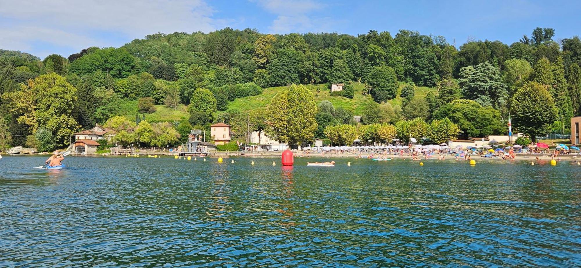 Villa La baia d'acquadolce Bolzano Novarese Esterno foto