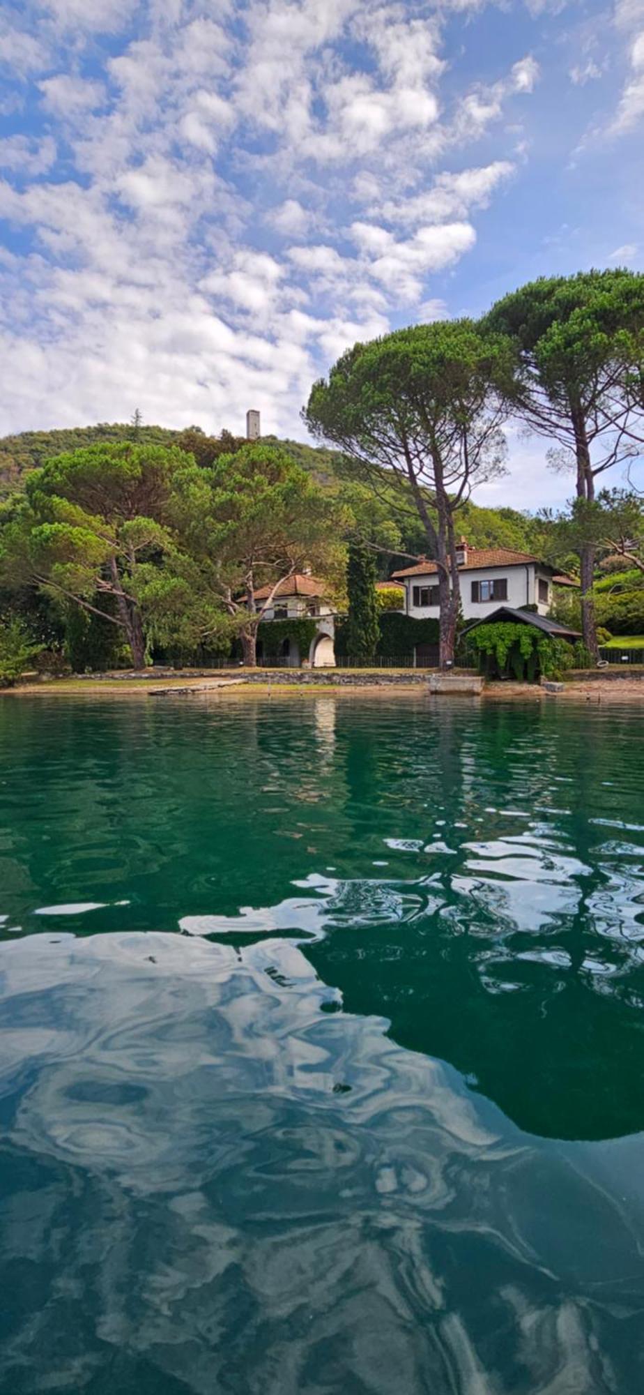 Villa La baia d'acquadolce Bolzano Novarese Esterno foto